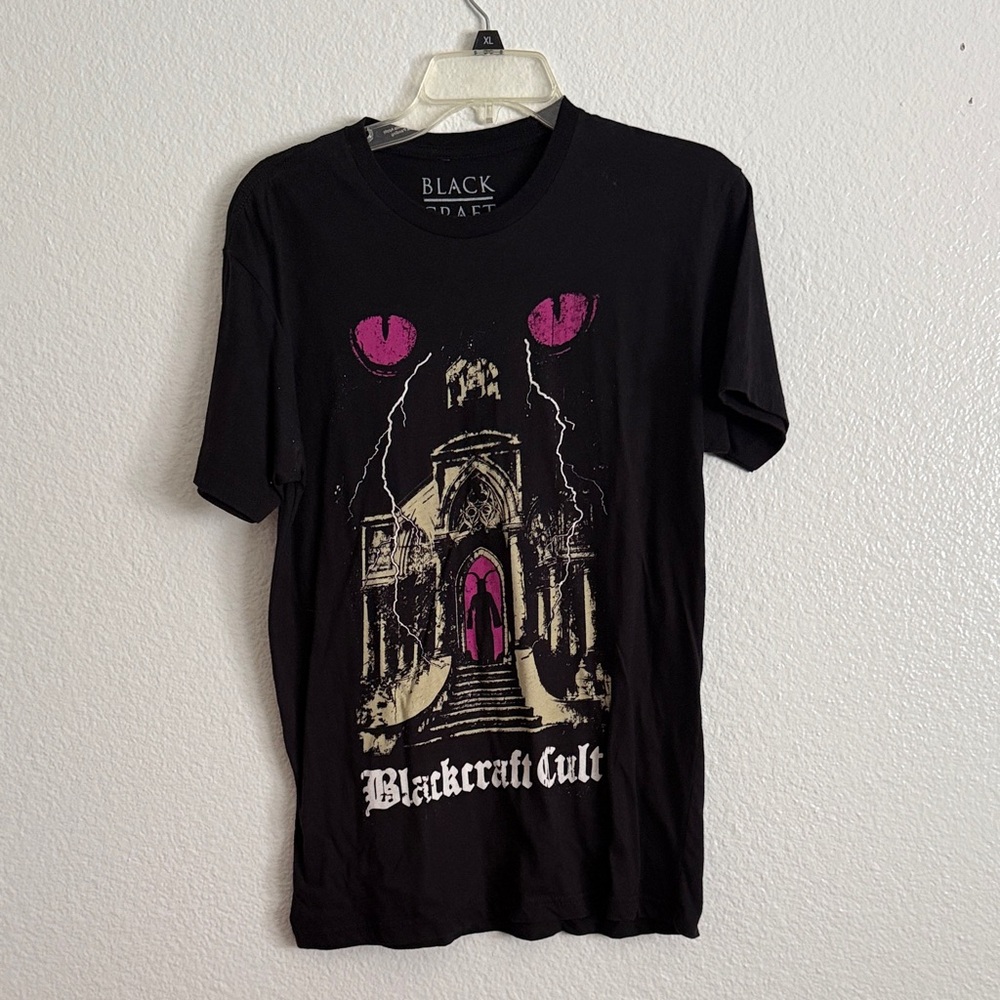 Black and Pink Graphic T-Shirt